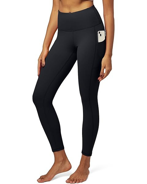 IUGA Leggings with Pockets for Women High Waisted Yoga Pants Women Tummy Control Workout Compress... | Amazon (US)