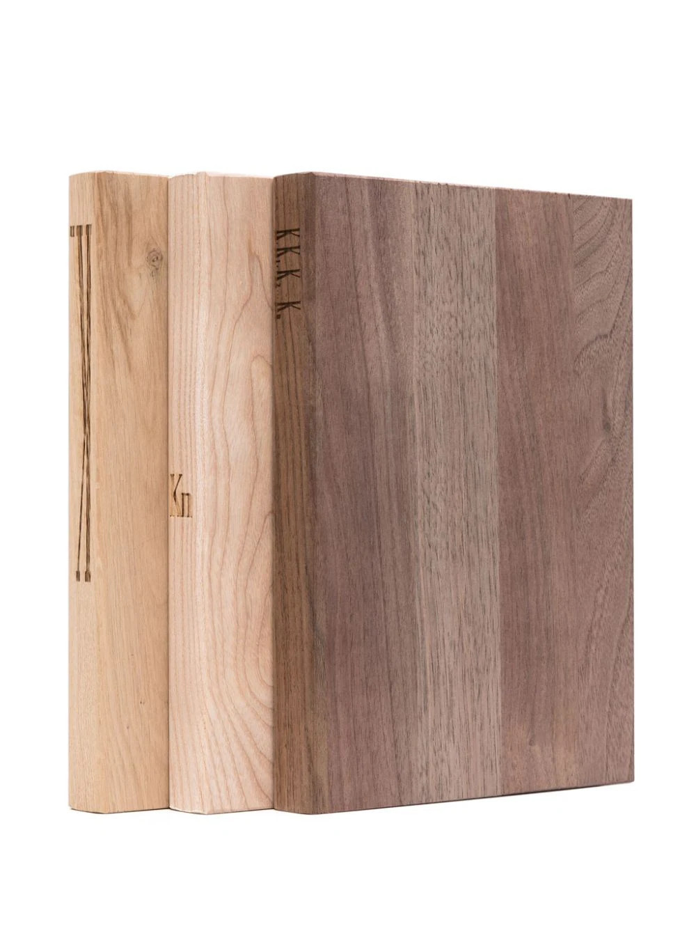 knindustrie KN Book wood chopping boards (set of three) - Brown | Farfetch Global