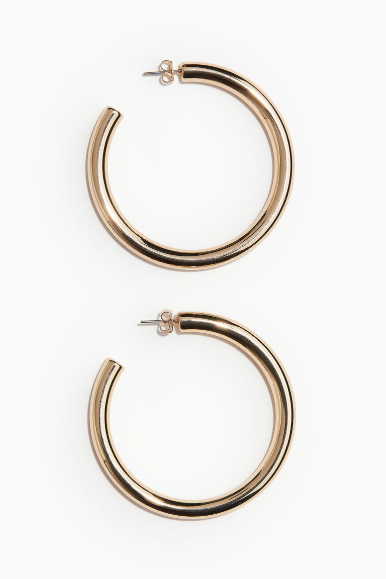 H & M - Hoop Earrings - Gold | H&M (US + CA)