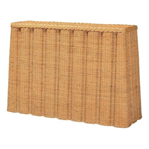 bali & pari Andrea Natural Rattan Console Table - Handwoven Wicker Accent Table | Amazon (US)