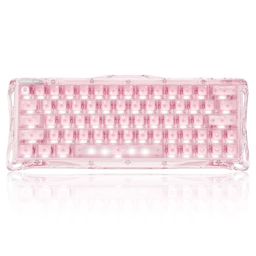 GravaStar Mercury V60 HE Gaming Keyboard, Crystal Rose | Amazon (US)