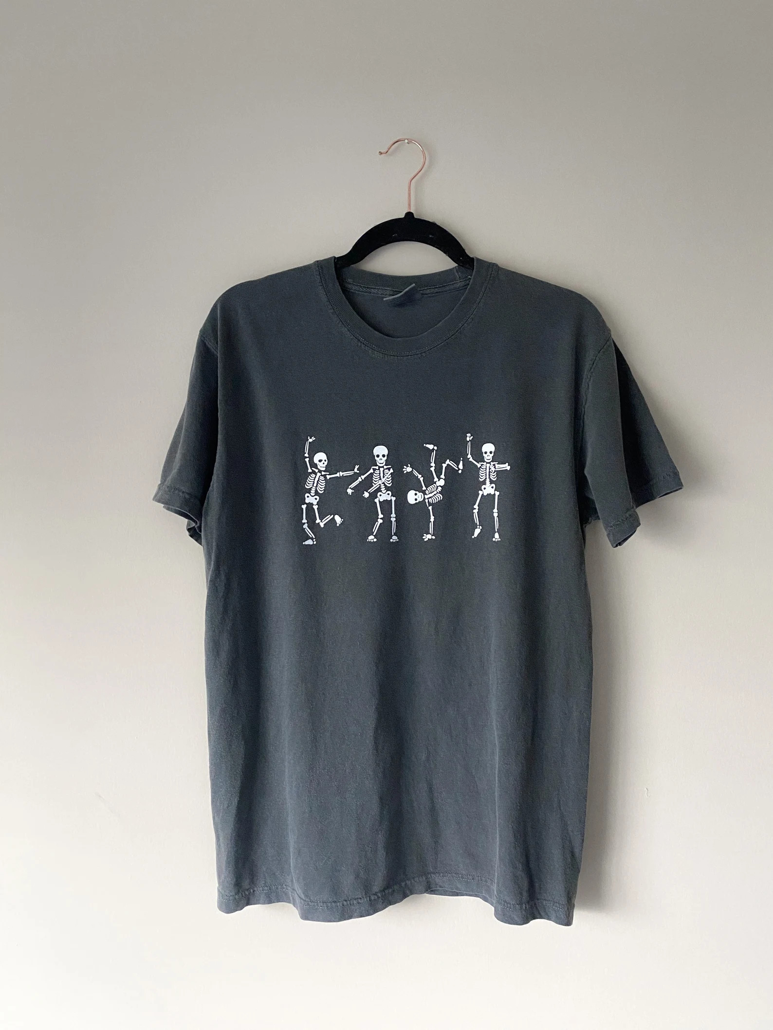 Dancing Skeletons T-Shirt / Comfort Colors / Oversized | Etsy | Etsy (US)