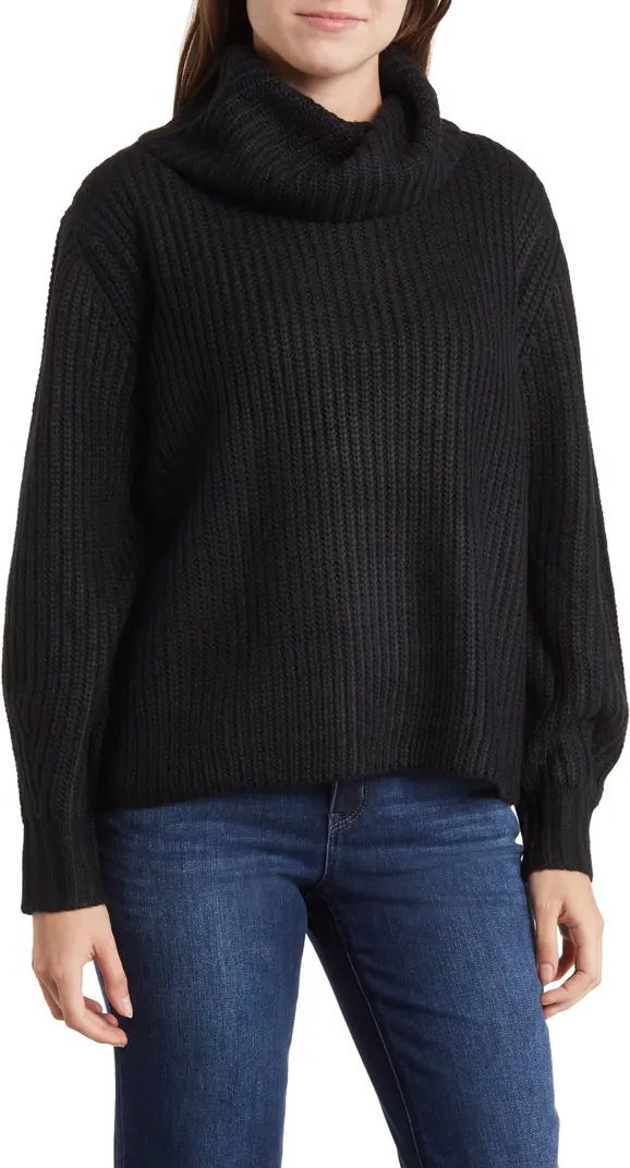 Turtleneck Shaker Sweater | Nordstrom Rack