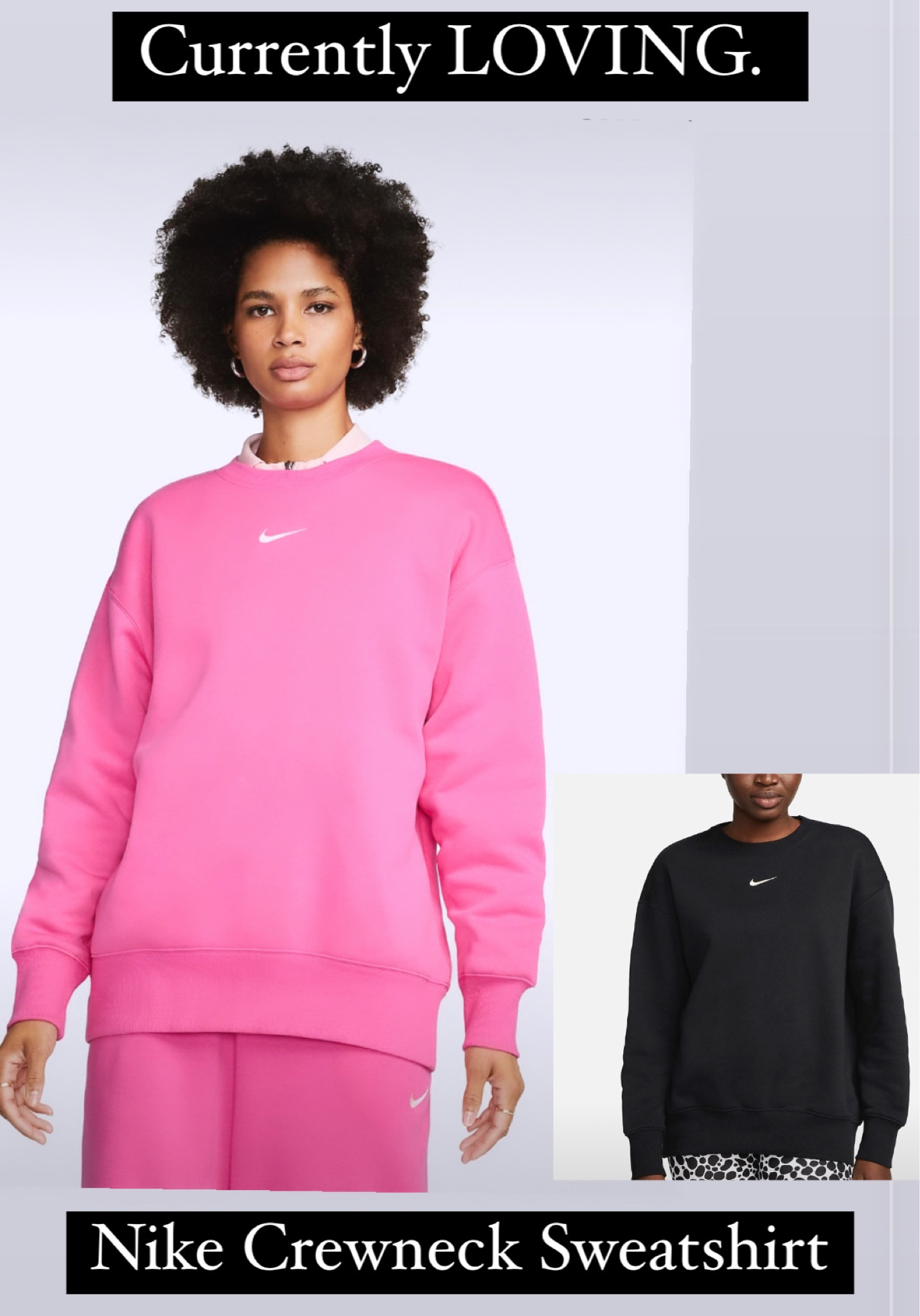 I’m obsessed with these Nike crewneck sweatshirts! Available in multiple colors they are comfy and the perfect atheleisure outfit or #airportoutfit

#LTKFind #LTKtravel #LTKstyletip