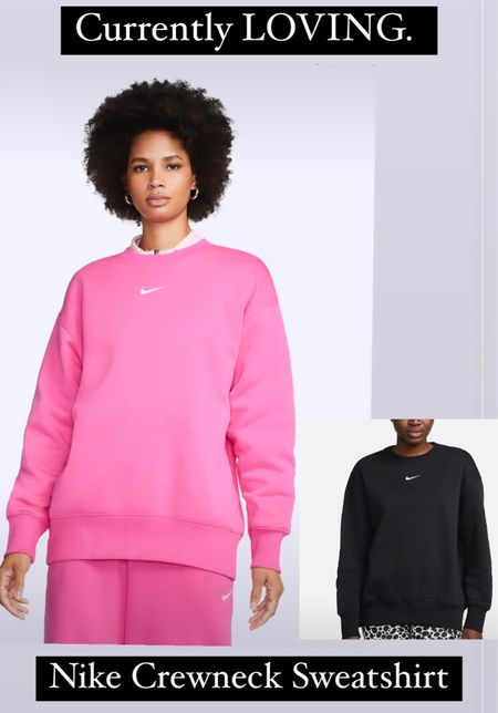I’m obsessed with these Nike crewneck sweatshirts! Available in multiple colors they are comfy and the perfect atheleisure outfit or #airportoutfit

#LTKFind #LTKtravel #LTKstyletip