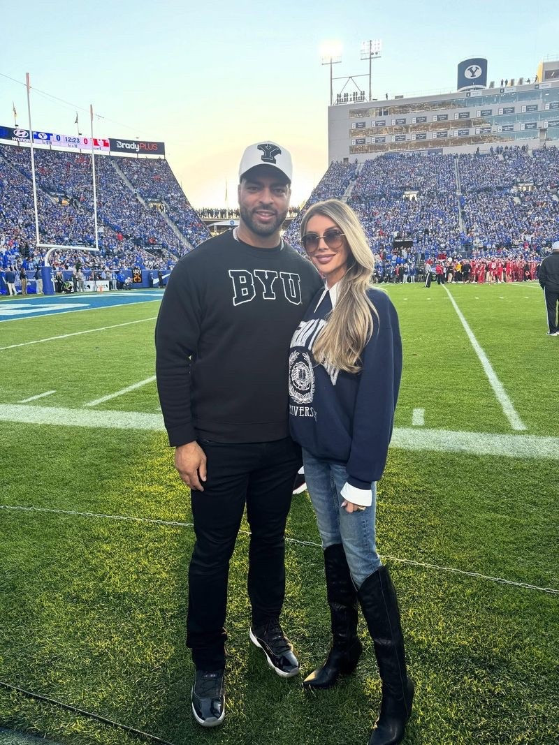 GO COUGS!!!! What a day!!! So great to be back where it all began  BYU sweatshirt is my mom's from when she was in college, but I linked some similar collegiate vibes no matter your team. My collared shirt is by Ronny Kobo. It's actually genius because I got the look of the exaggerated collar and cuffs but the mesh made it not crunchy or bulky under my sweatshirt. My sunglasses are my tried and true Chloe. My jeans are Polo Ralph Lauren, linked exact and similar. My tall black leather cowboy boots are Oasis Society, linked similar. 💙🤍

#LTKFindsUnder50 #LTKStyleTip #LTKFindsUnder100