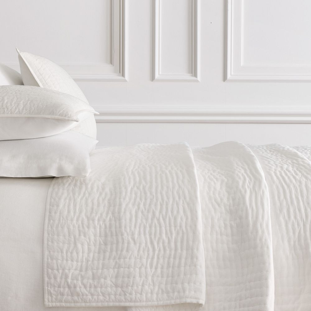 Airy Cotton Voile Solid Quilt & Shams | West Elm (US)