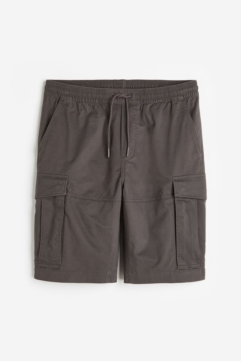Regular Fit Twill cargo shorts | H&M (UK, MY, IN, SG, PH, TW, HK)