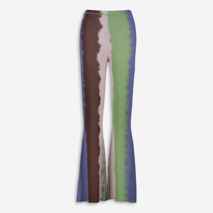 Multicoloured Swirl Knit Trousers | TK Maxx