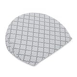 Boppy Pregnancy Wedge, Scallop Trellis Gray and White, Maternity Wedge with removable jersey cover | Amazon (US)