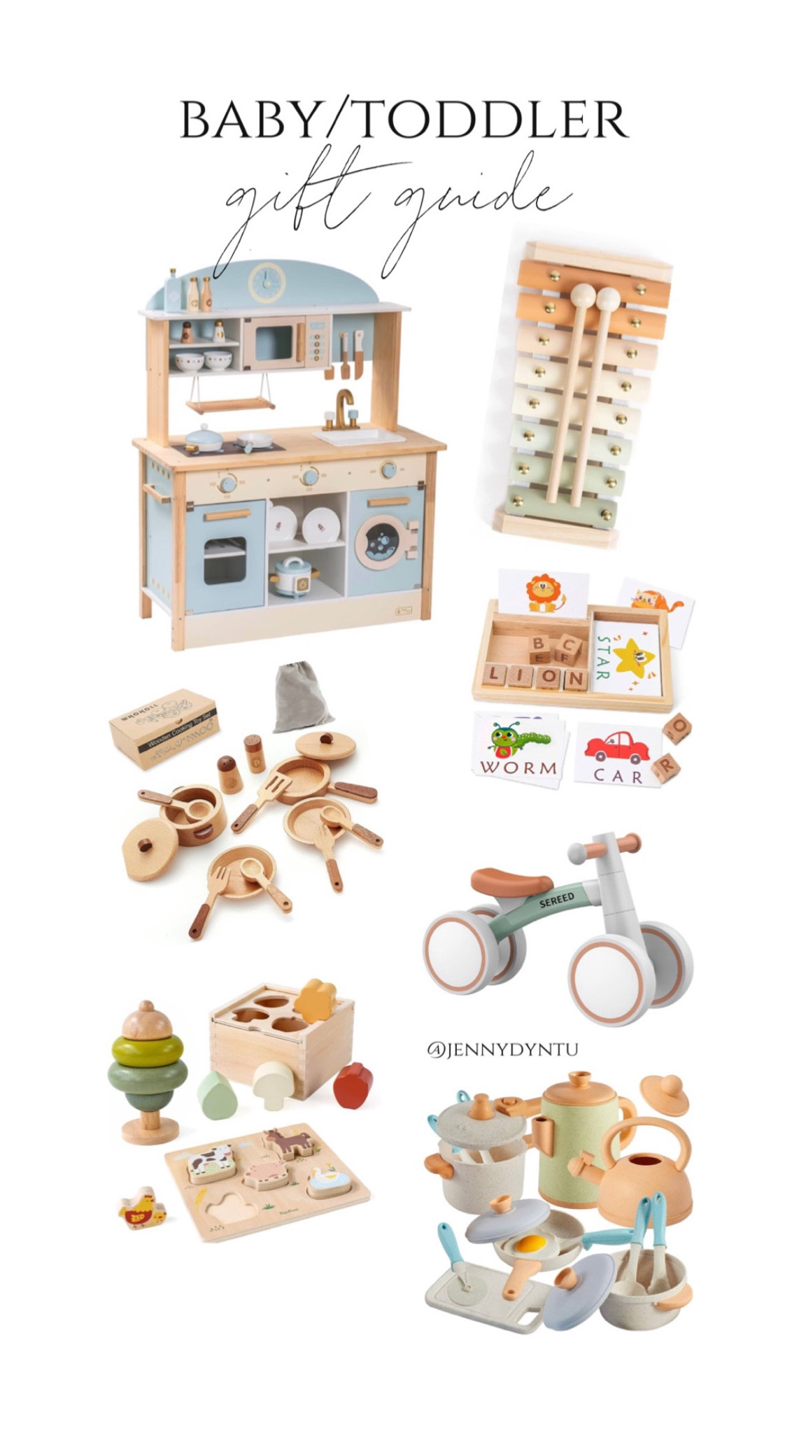 Baby/Toddler Gift Guide + bonus for my aesthetic mamas ✨neutral✨ options amazing for learning + great quality toys🙌🏽🤍 

#cyberweek #amazon #amazonsale #toddlertoys #babytoys #woodentoys #qualitytoys #neutraltoys #learningtoys #toddlerkitchen #toddlerpuzzles #kitchentoyaccesories #toysforkids #blackfridaykids #amazoncyberweek #amazonblackfriday #kidsgiftguide #toddlergiftguide #babygiftguide #kidschristmasgifts  #puzzles #toddlerbike #musictoys #learningcards #christmasgifts #ltkholiday #ltksalealert #ltkbaby #ltktoddler 

#LTKCyberWeek #LTKCyberSaleIT #LTKGiftGuide