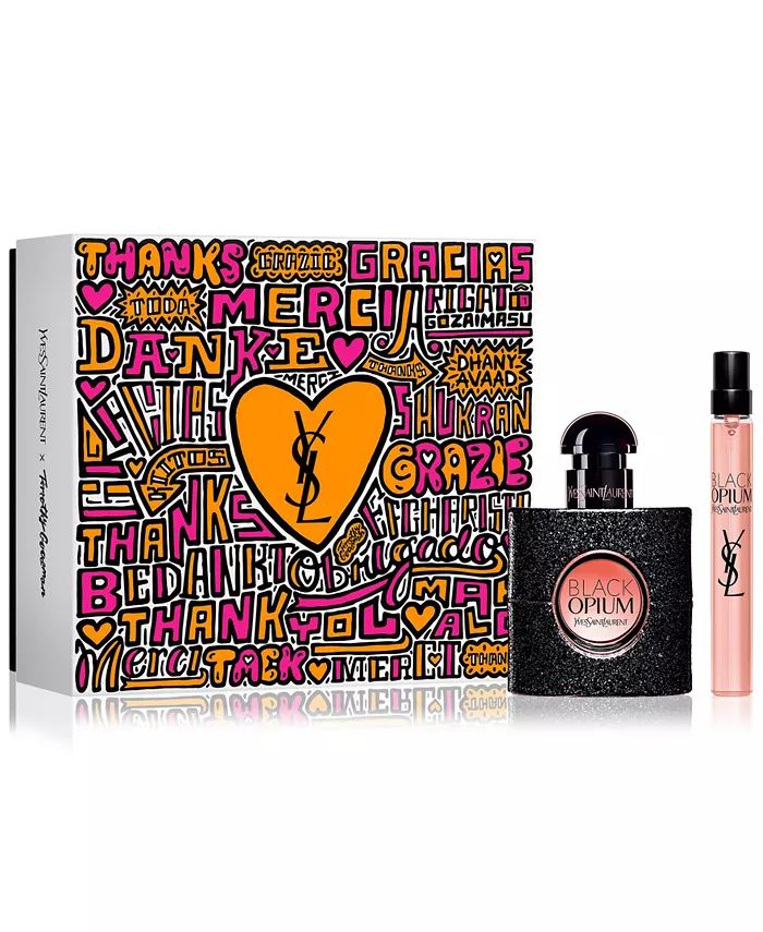 Yves Saint Laurent 2-Pc. Black Opium Eau de Parfum Gift Set & Reviews - Perfume - Beauty - Macy's | Macys (US)