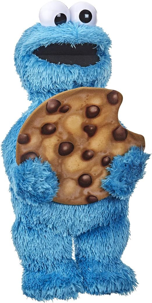 Sesame Street Peekaboo Cookie Monster Talking 13-Inch Plush Toy for Toddlers, Kids 18 Months & Up | Amazon (US)