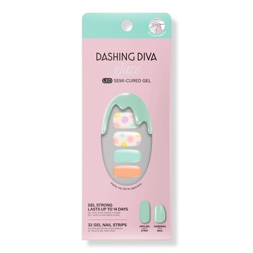 Daisy Morning Glaze Semi-Cured Gel Art | Ulta