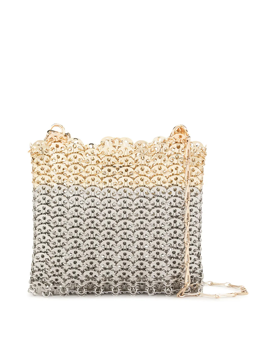 Rabanne Iconic Skyline 1969 Tote Bag | Silver | FARFETCH | Farfetch Global