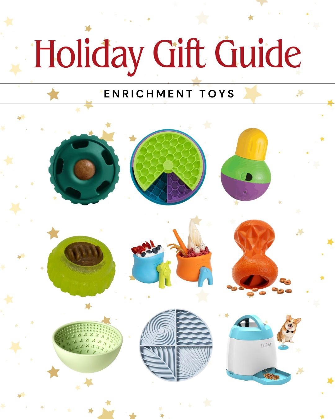 Favorite dog enrichment toys! 