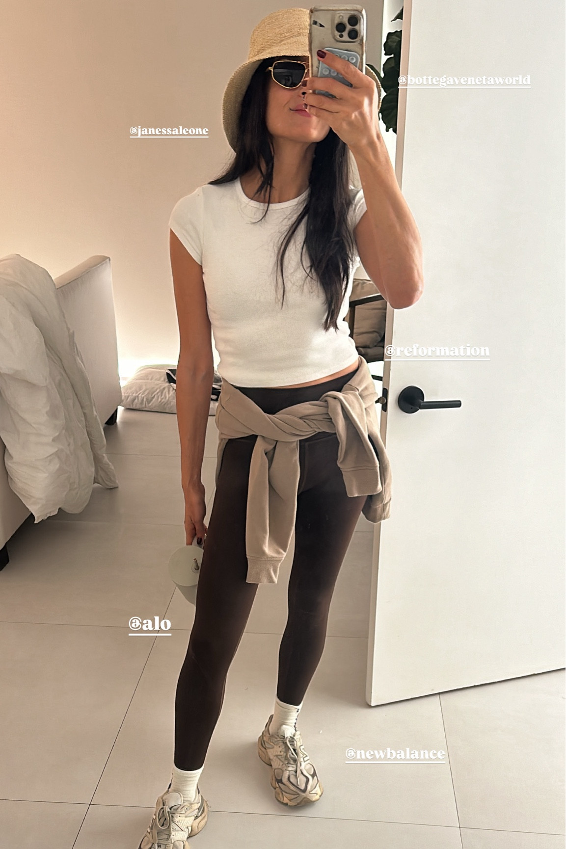 This is my go to outfit for everyday mom casual

Janessa leone Felix hat, Alo leggings, reformation 

#LTKActive #LTKGiftGuide #LTKCyberWeek