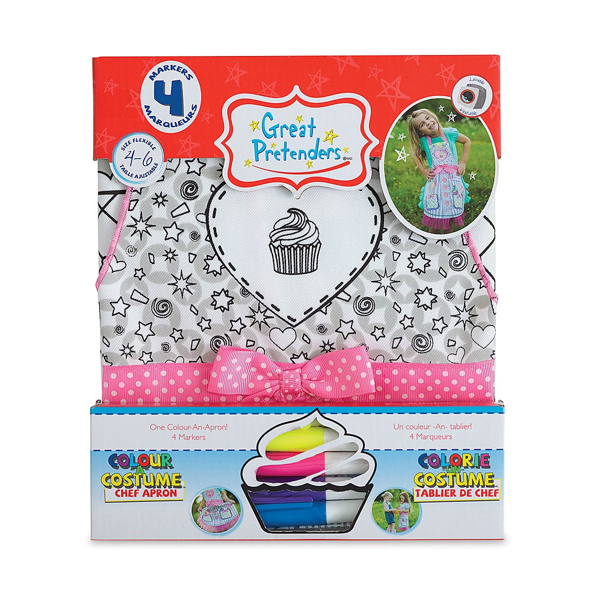 Great Pretenders Color-an-Apron - Bakeshop Apron | Walmart (US)