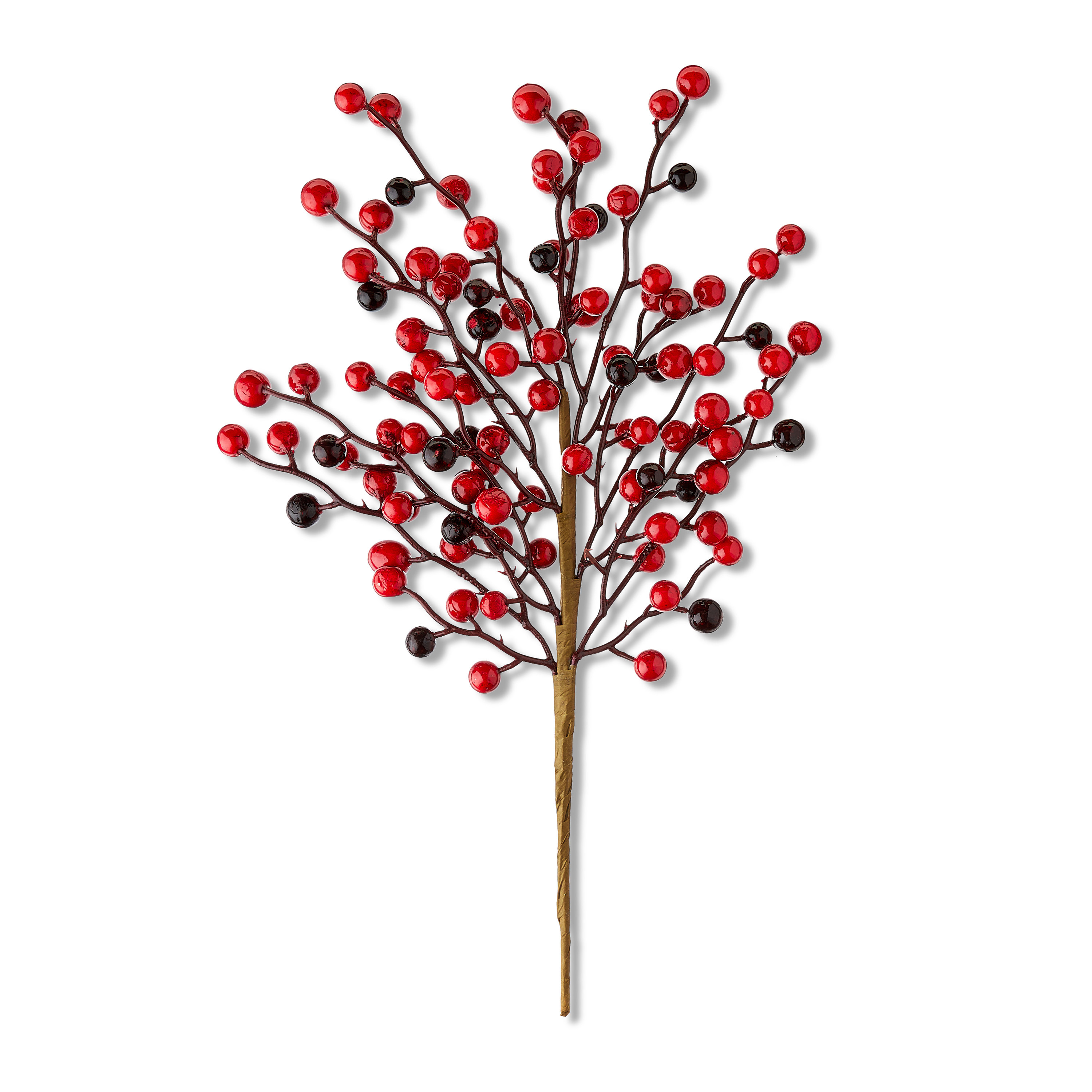 Red Berries Christmas Pick, 16 in, by Holiday Time | Walmart (US)