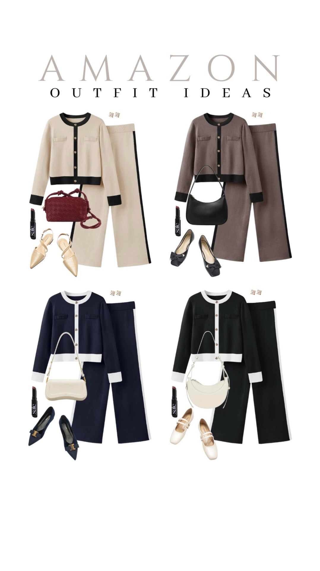 This two-piece lounge set comes with a button-down cardigan and wide-leg pants to match, and here’s how to style them!
two piece outfit, cozy style, casual chic, cardigan style, style tips, ootd, everyday look, fall outfit idea

#LTKStyleTip #LTKSeasonal #LTKU
