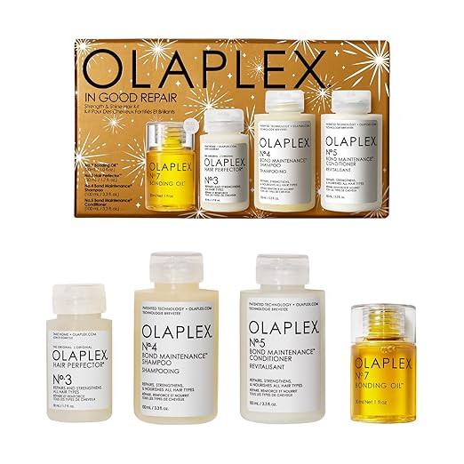 Olaplex In Good Repair Hair Kit: No. 3, 4, 5, 7, Shampoo & Conditioner Set, Hydrate, & Control Fr... | Amazon (US)