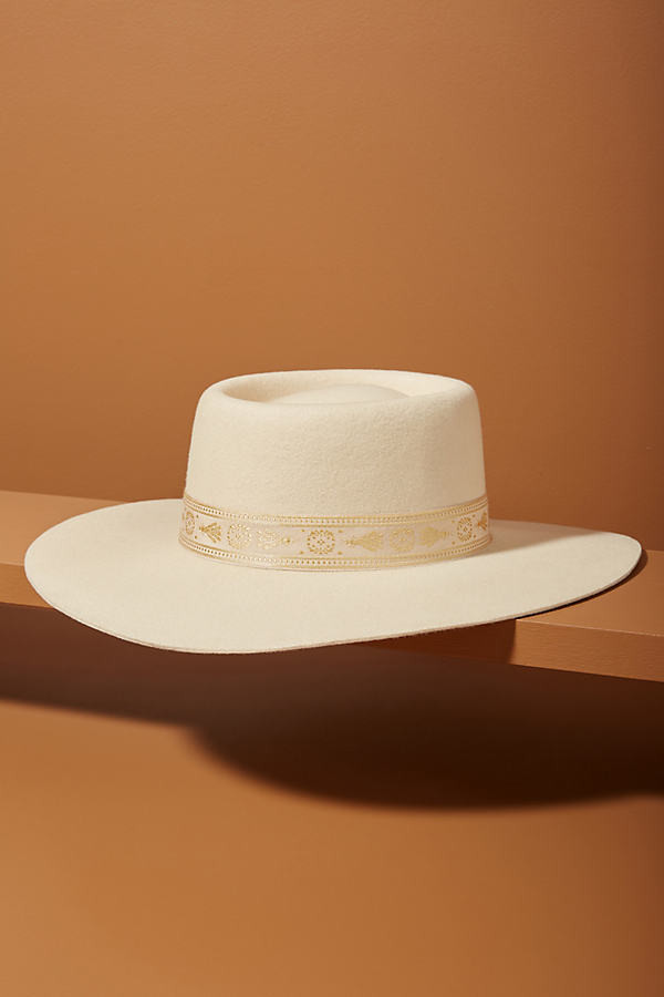 Lack of Color Juno Boater By Lack of Color in White Size L | Anthropologie (US)