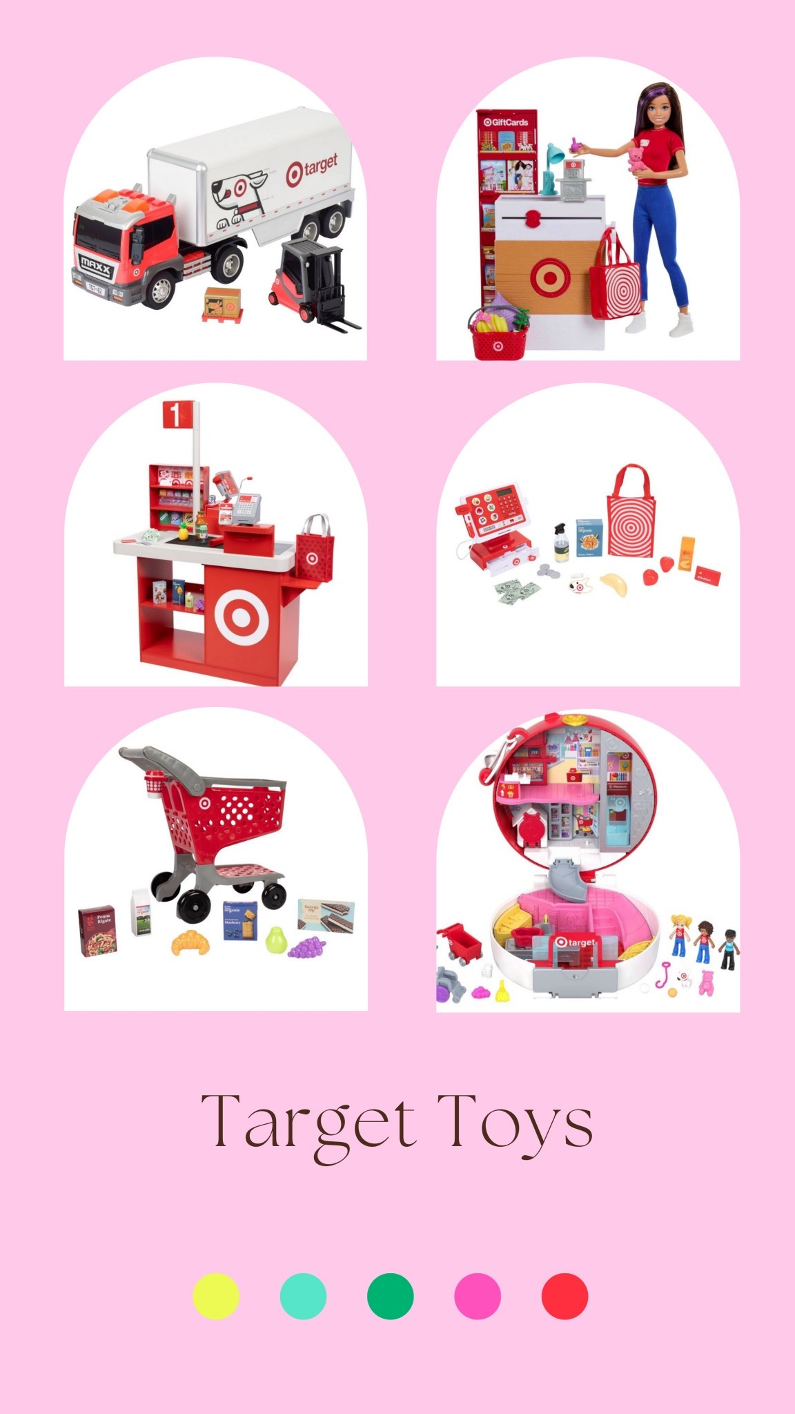 Target themed toys ! 

#LTKGiftGuide #LTKHoliday #LTKKids