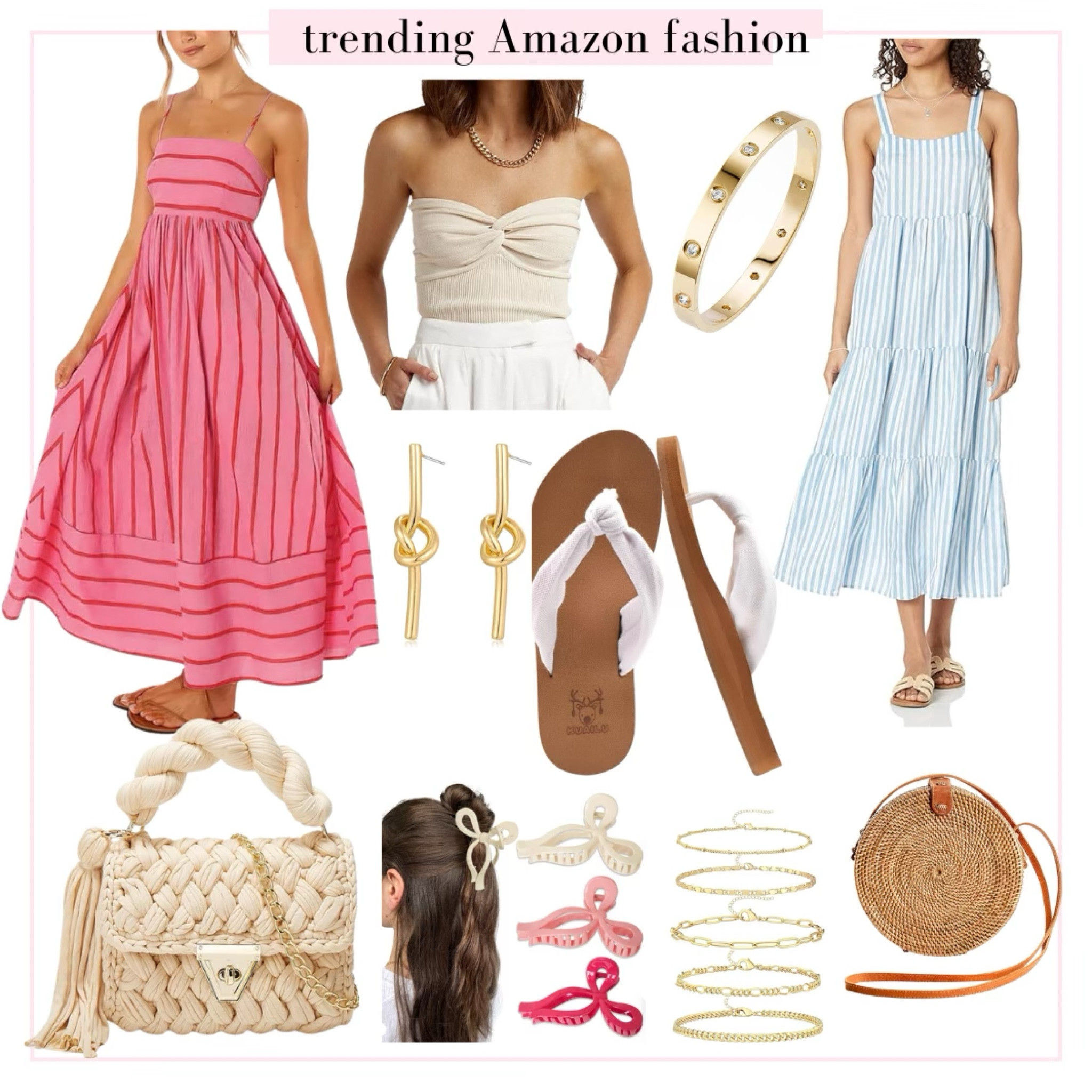 Girly beachy #amazon fashion roundup 