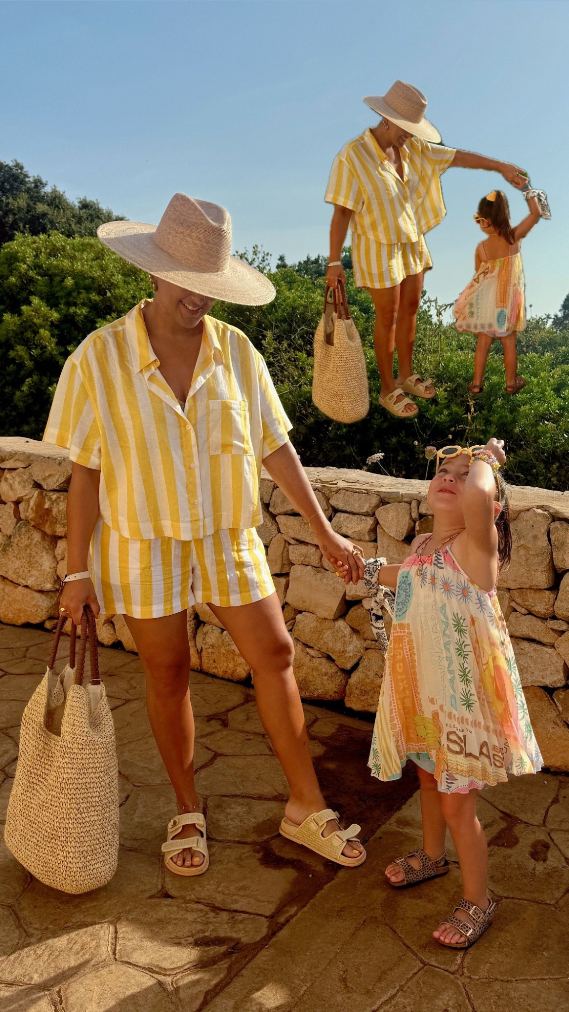 Summer holiday outfits | stripes, co-ords , straw & sundresses 🌞 

#LTKfamily #LTKAroundTheWorld #LTKkids