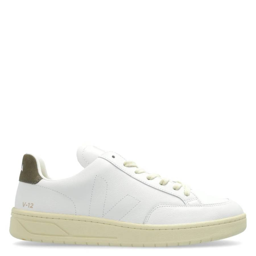 Veja V-12 Stitch Leather Low-Top Sneakers, Brand Size 41 ( US Size 8 ) | Jomashop.com & JomaDeals.com
