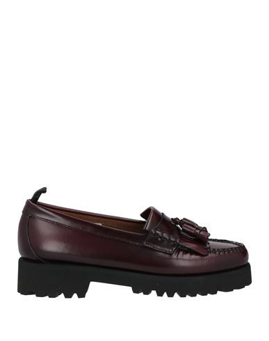 Weejuns By G. h. Bass & Co Woman Loafers Deep purple Size 10 Leather | YOOX (US)