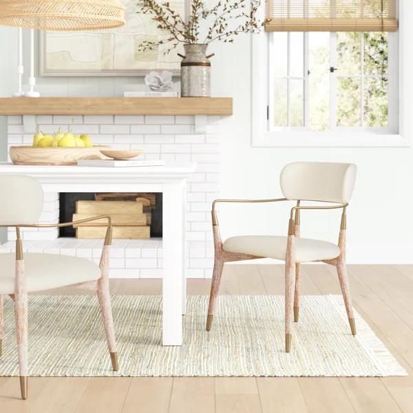 Eatons Upholstered Armchair (Set of 2) | Wayfair North America