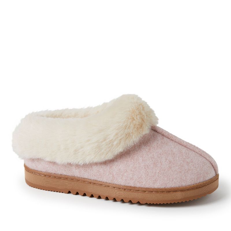 Dearfoams Women's Chloe Soft Knit Clog Slippers | Target