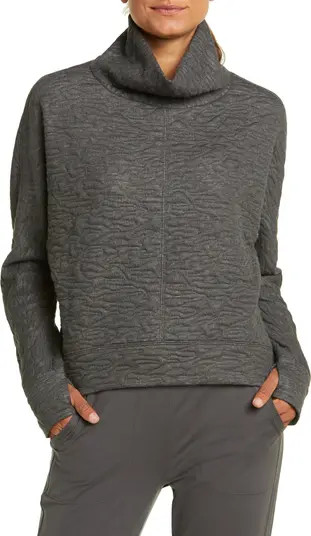 Carey Jacquard Knit Funnel Neck Pullover | Nordstrom