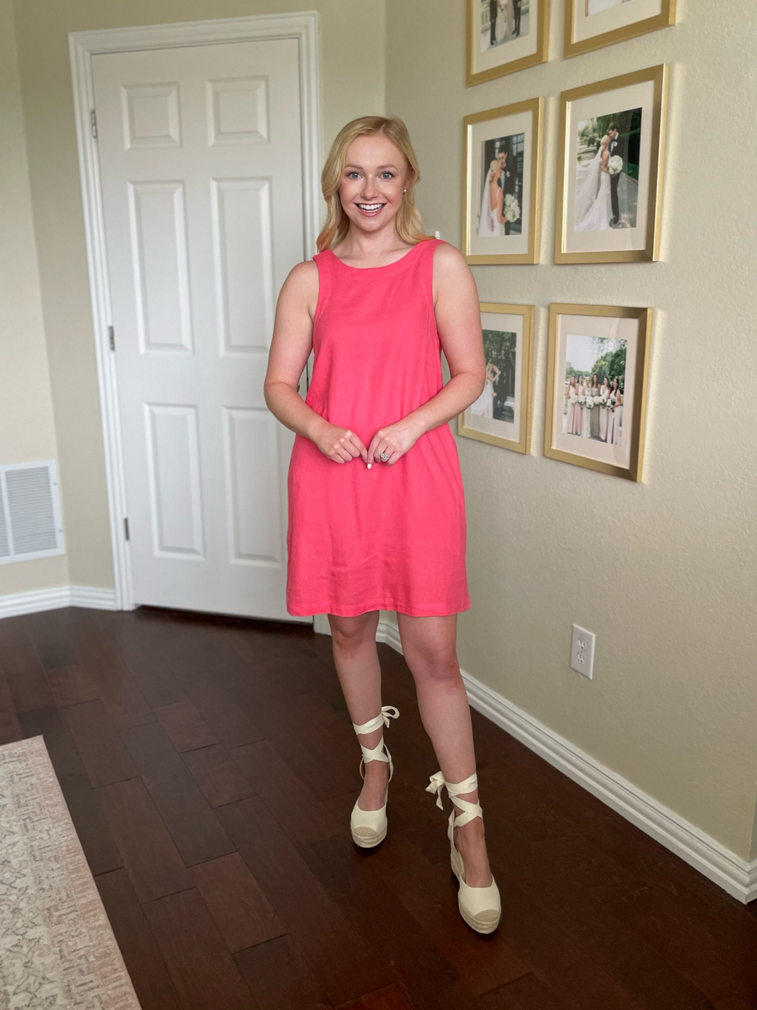 Wearing an XS | linen dress, summer dress, vacation dress, beach coverup, pink dress 

#LTKSeasonal #LTKfindsunder50 #LTKstyletip