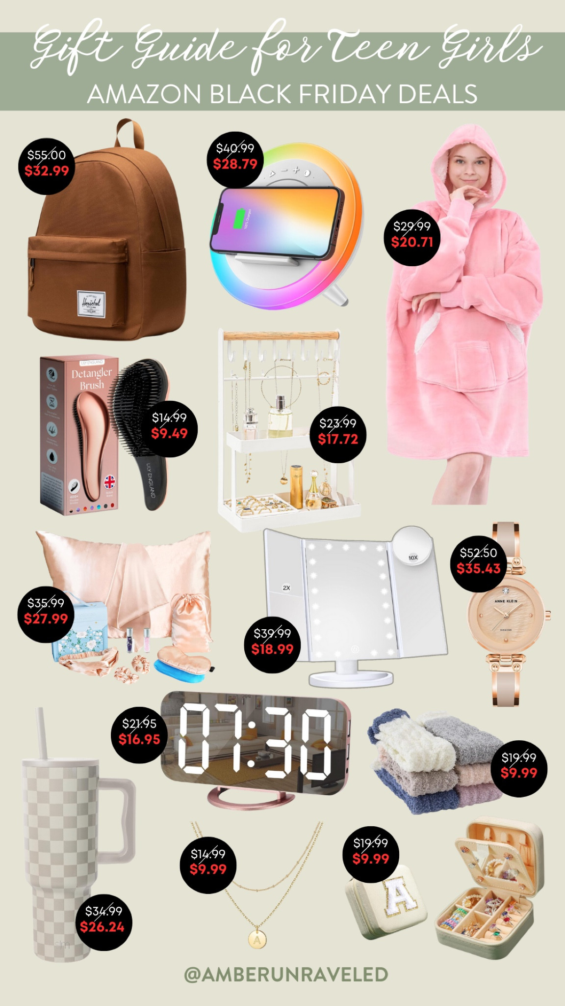 Finding the perfect gifts for teen girls is easy with these amazing Black Friday deals! From trendy fashion pieces to fun accessories, there’s something for every style and personality.
#amazonfinds #affordablegifts #giftsforher #genzgiftguide #sleepwear #CreatorFavorites2024

#LTKSaleAlert #LTKGiftGuide #LTKCyberWeek