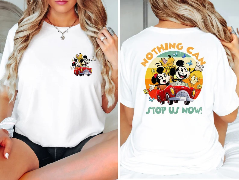 Disney Mickey & Minnie's Runaway Railway Nothing Can Stop Us Now Shirt, WDW Magic Kingdom Disneyl... | Etsy (US)