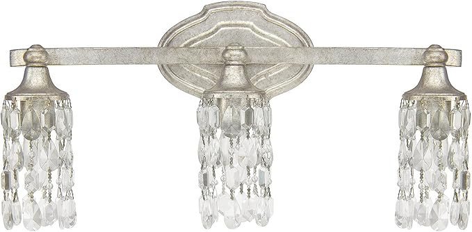 Capital Lighting 8523AS-CR Three Light Vanity | Amazon (US)