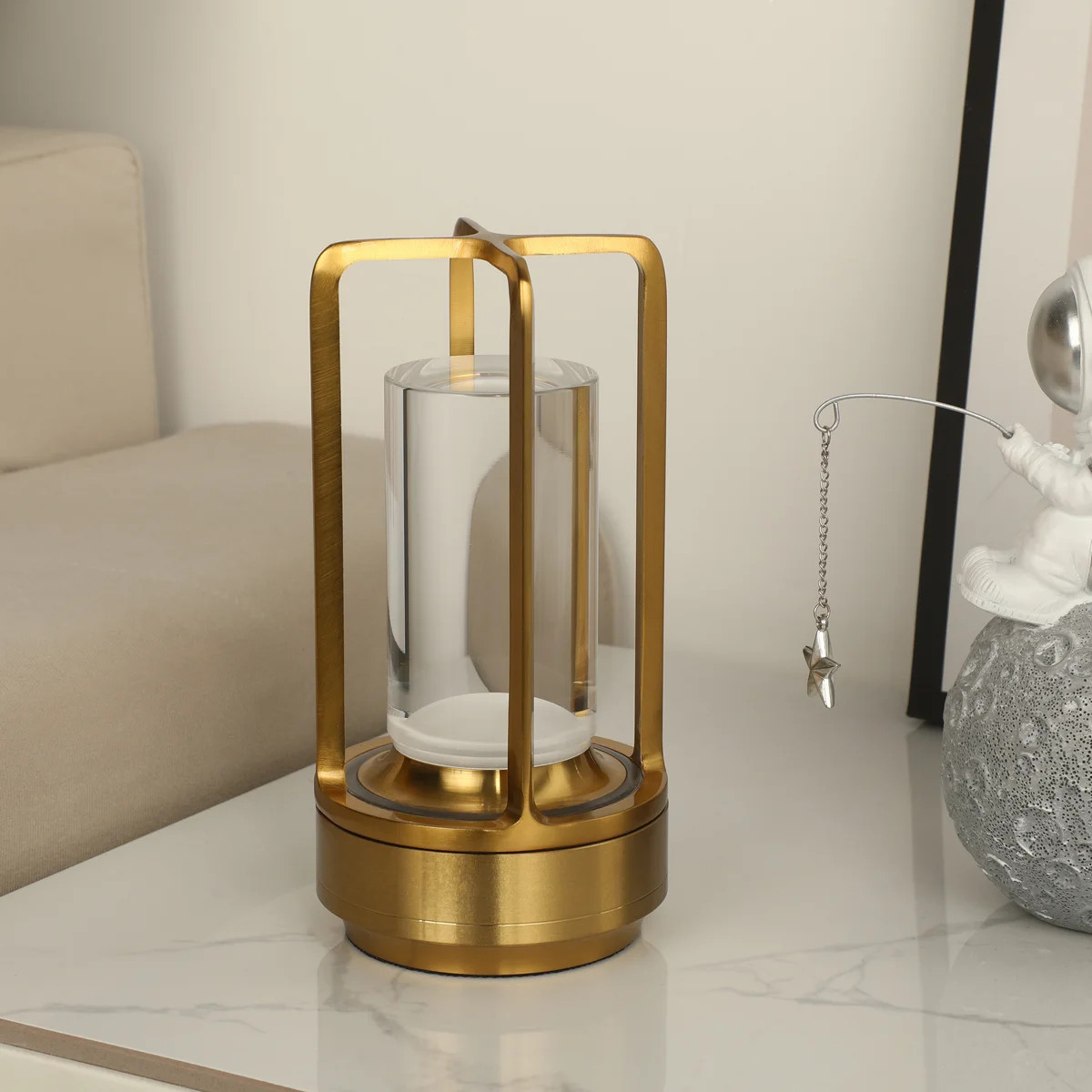 6.9'' Battery Powered Integrated LED Color Changing Outdoor Table Lamp | Wayfair North America