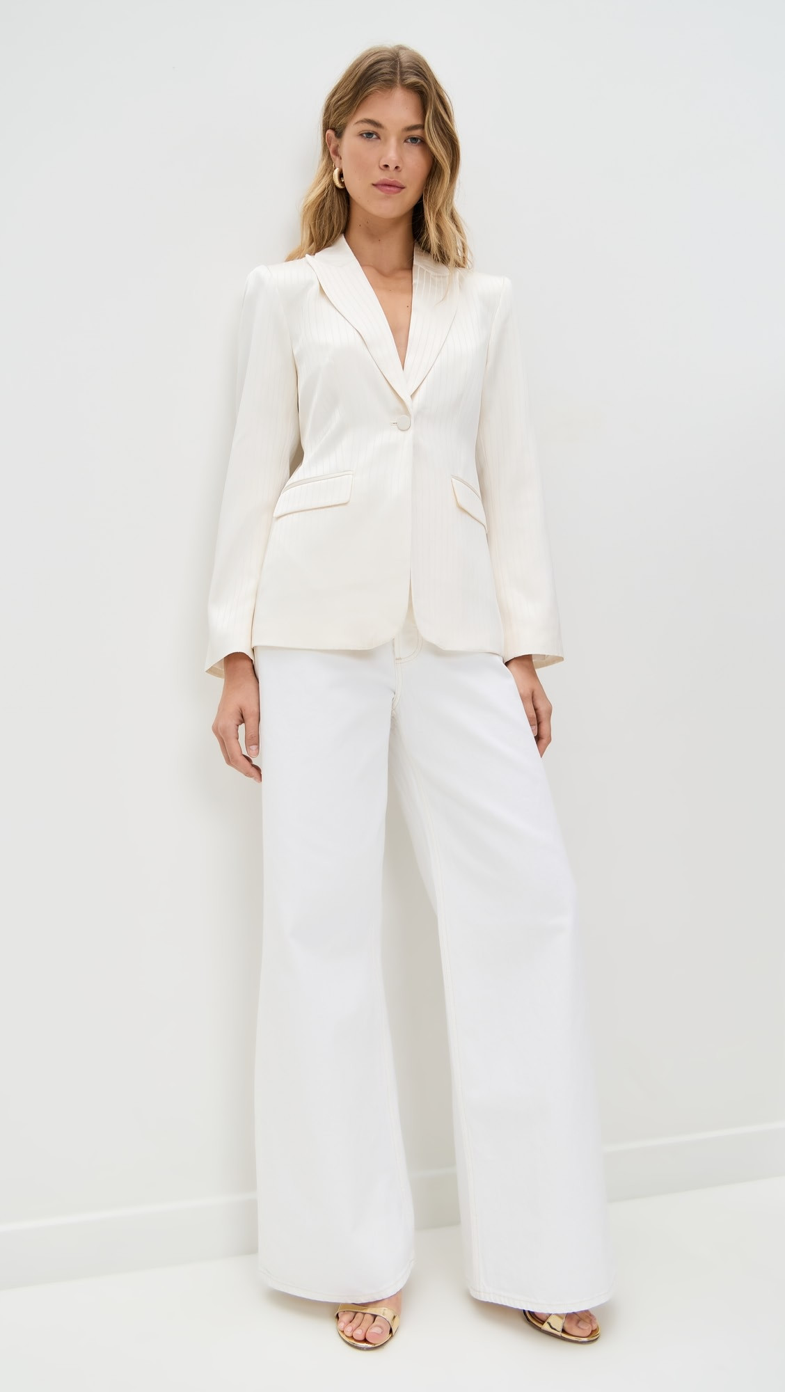 Georgia Satin Stripe Cheyenne Blazer | Shopbop