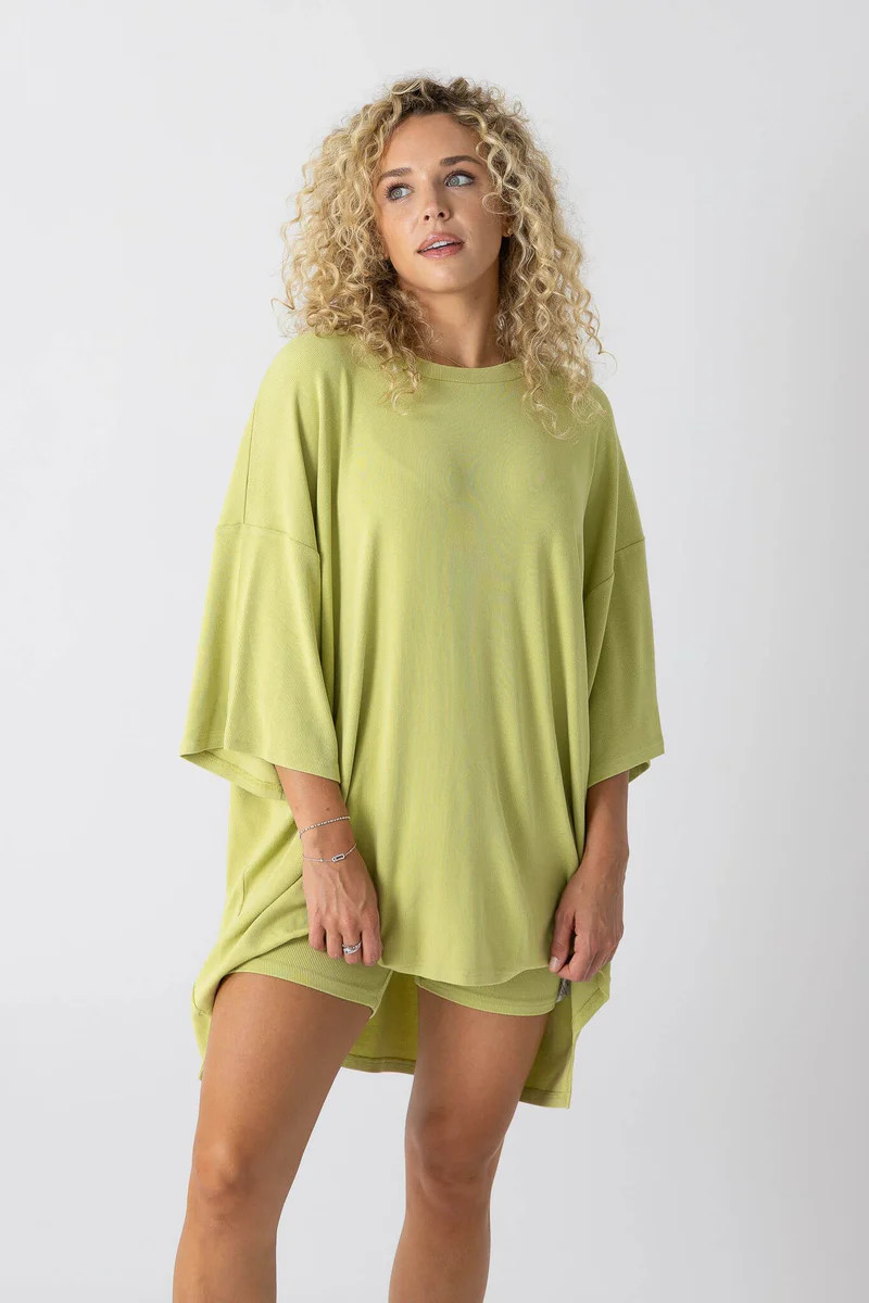 All Weekend Long Set Lime | The Foxy Kind