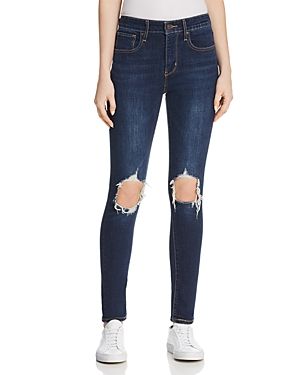 Levi's 721 High Rise Skinny Jeans in Rough Day | Bloomingdale's (US)
