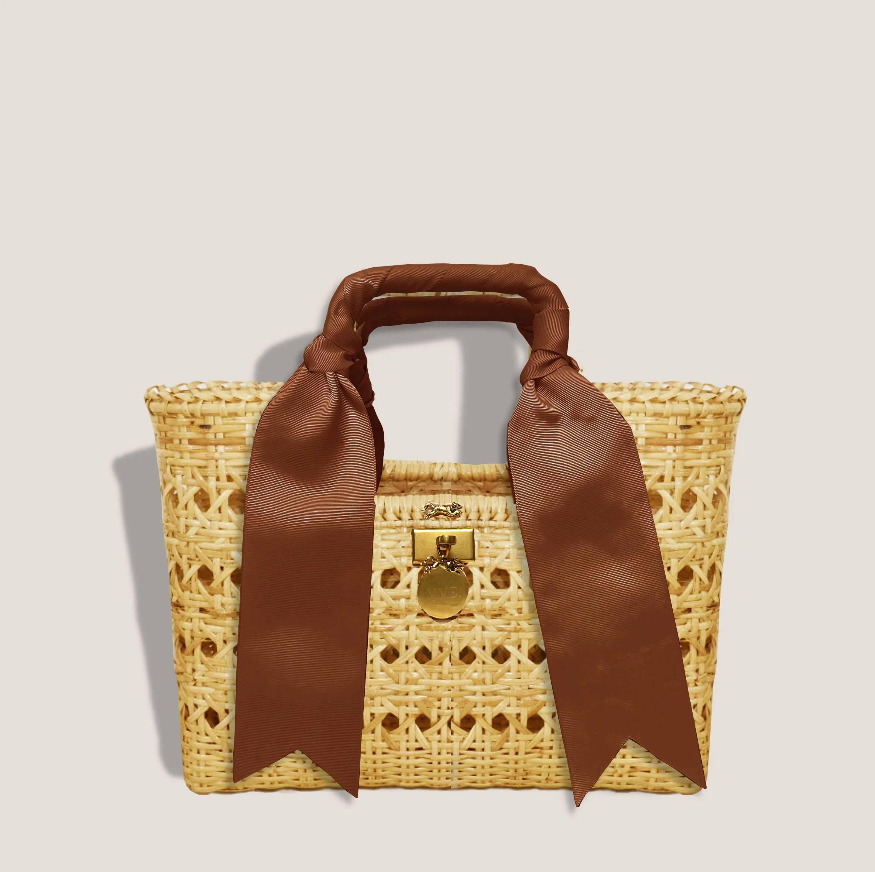 MME. VALENCE TOTE - COGNAC | MME.MINK