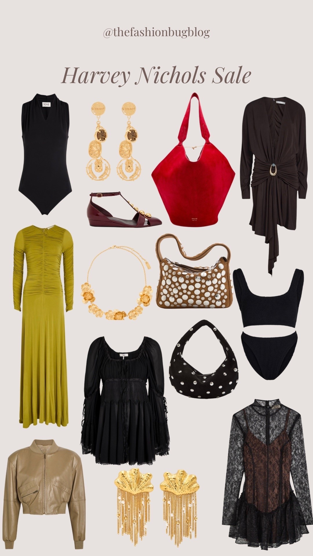 Harvey Nichols sale Khaite Tove Hunza G Chloe