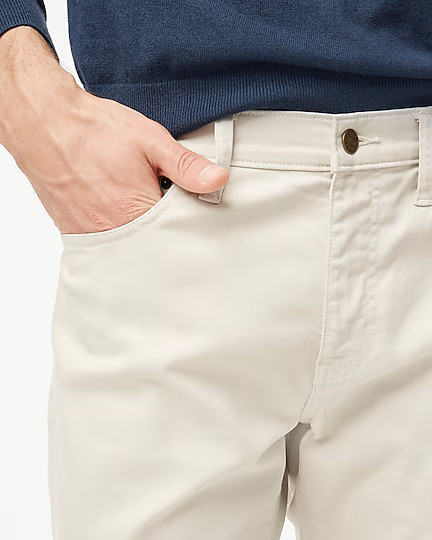 Slim-fit garment-dyed five-pocket pant | J.Crew Factory
