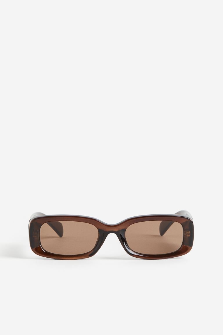Rectangular Sunglasses - Brown - Ladies | H&M US | H&M (US + CA)