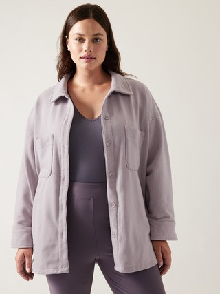 Retroplush Shirt Jacket | Athleta