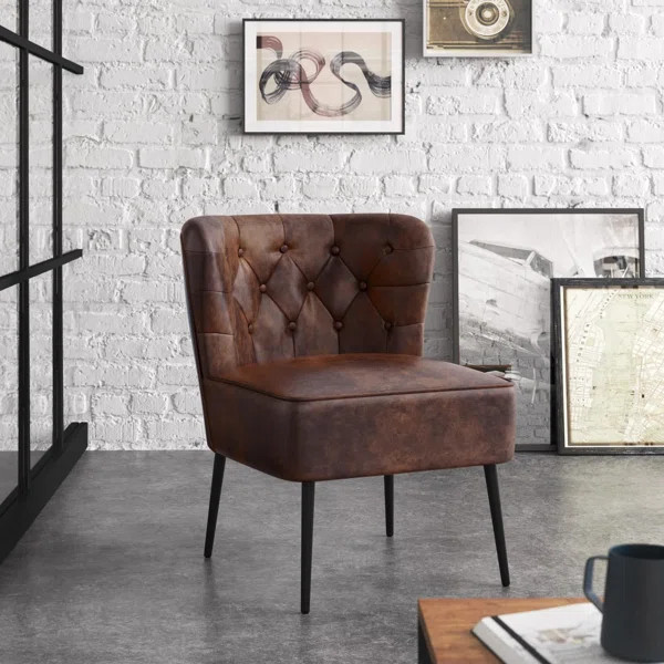 Bea 25'' Wide Tufted Side Chair | Wayfair North America