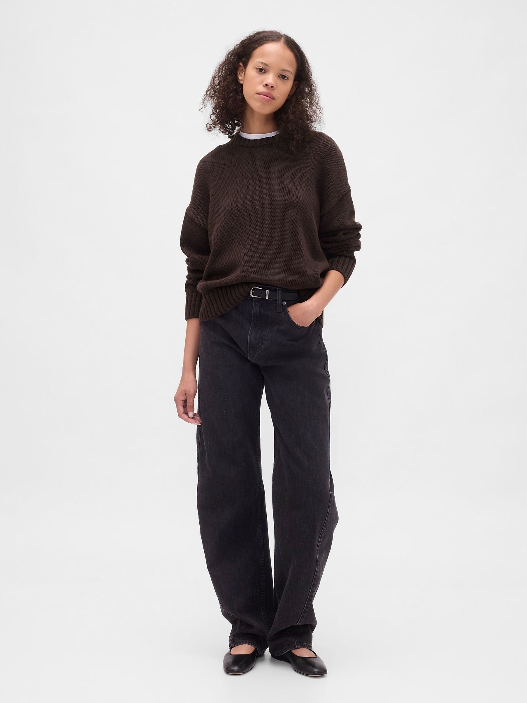 Brown Relaxed Sweatshirt | Gap | GAP UK