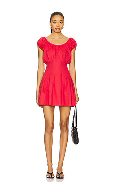 MORE TO COME Katalina Mini Dress in Cherry from Revolve.com | Revolve Clothing (Global)